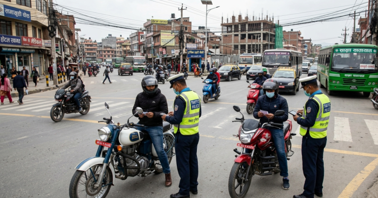 traffic Nepal.